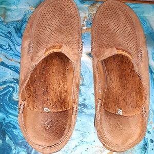 OluKai Moloa Kahana Slip-On Suede Loafers …